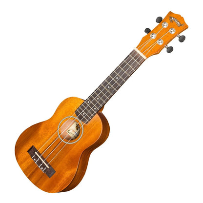 Mojo K20 Series All Koa Electric Soprano Ukulele Natural Satin MSU-K20P-NST — view 3
