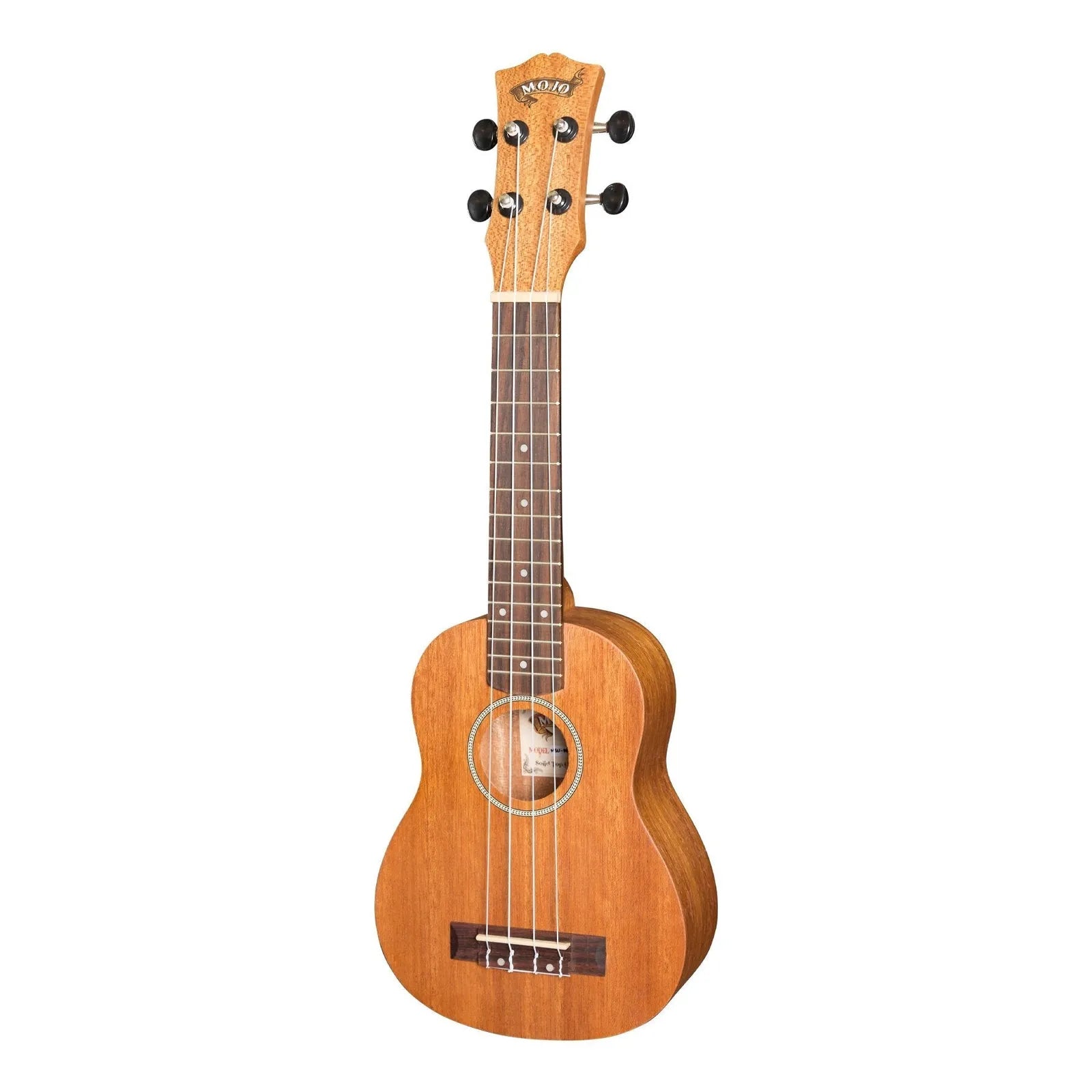 Mojo ME10 Series All Meranti Electric Soprano Ukulele Natural Satin
