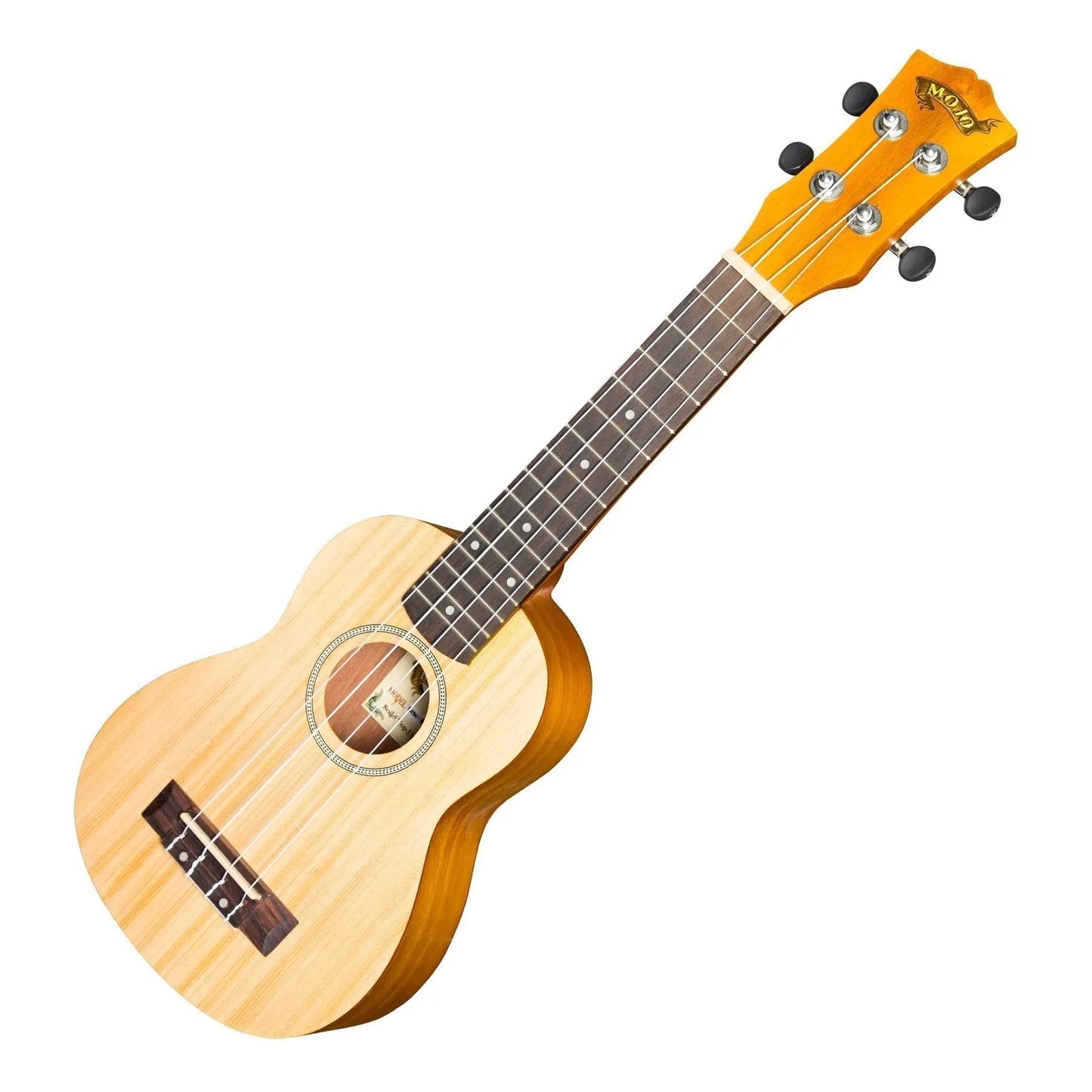 Mojo SA30 Series Soprano Ukulele Spruce Top Acacia Back Natural Satin — view 3