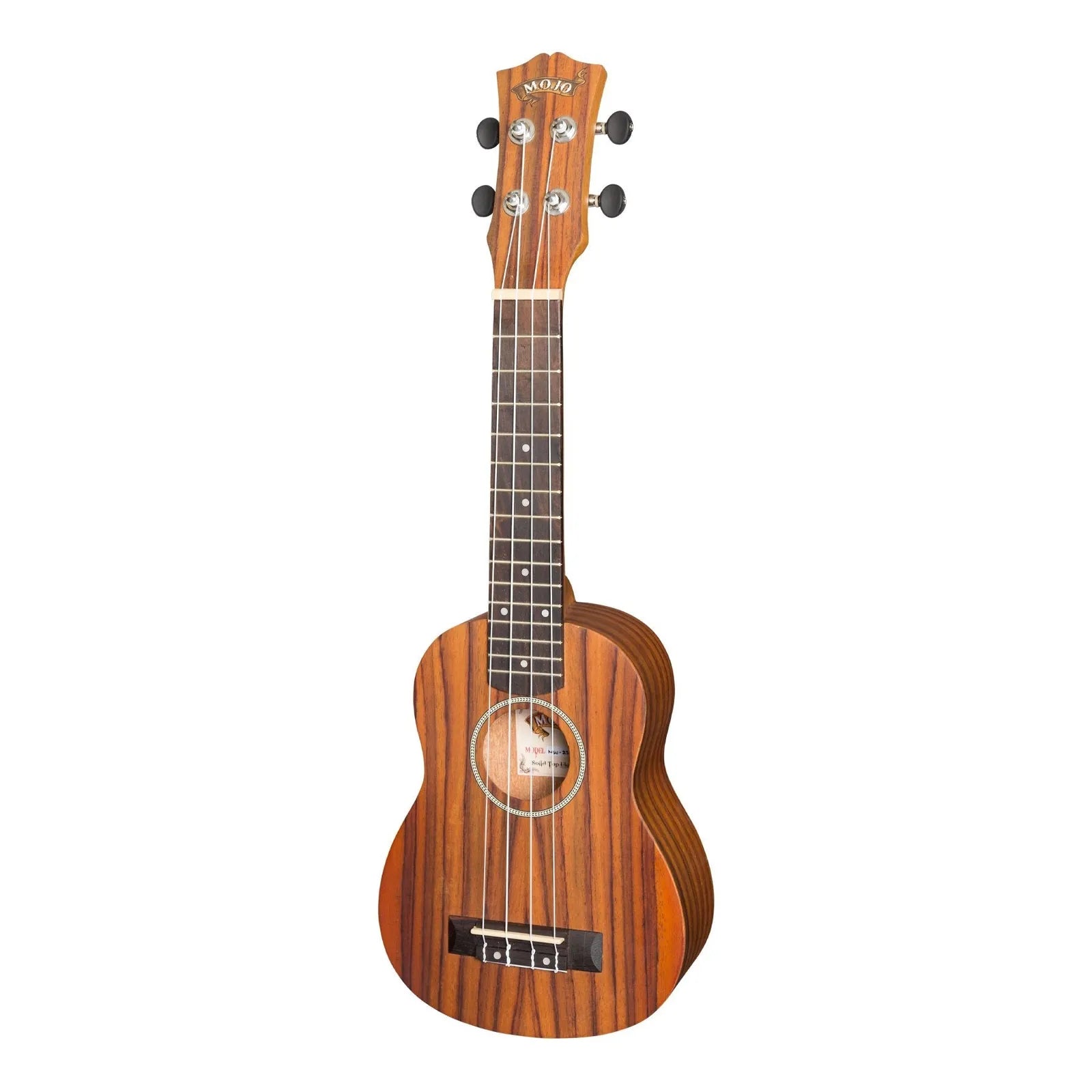 Mojo Z40 Series All Rosewood Soprano Ukulele Natural Satin