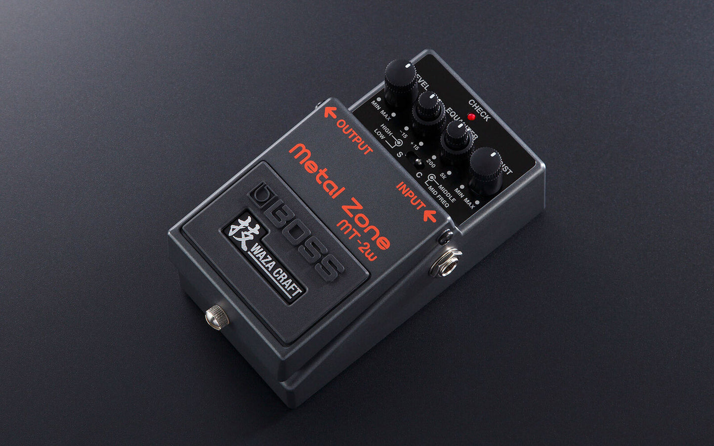 BOSS MT-2W Metal Zone WAZA CRAFT Distortion Pedal - Iconic Compact Effects for Heavy Tones — view 5