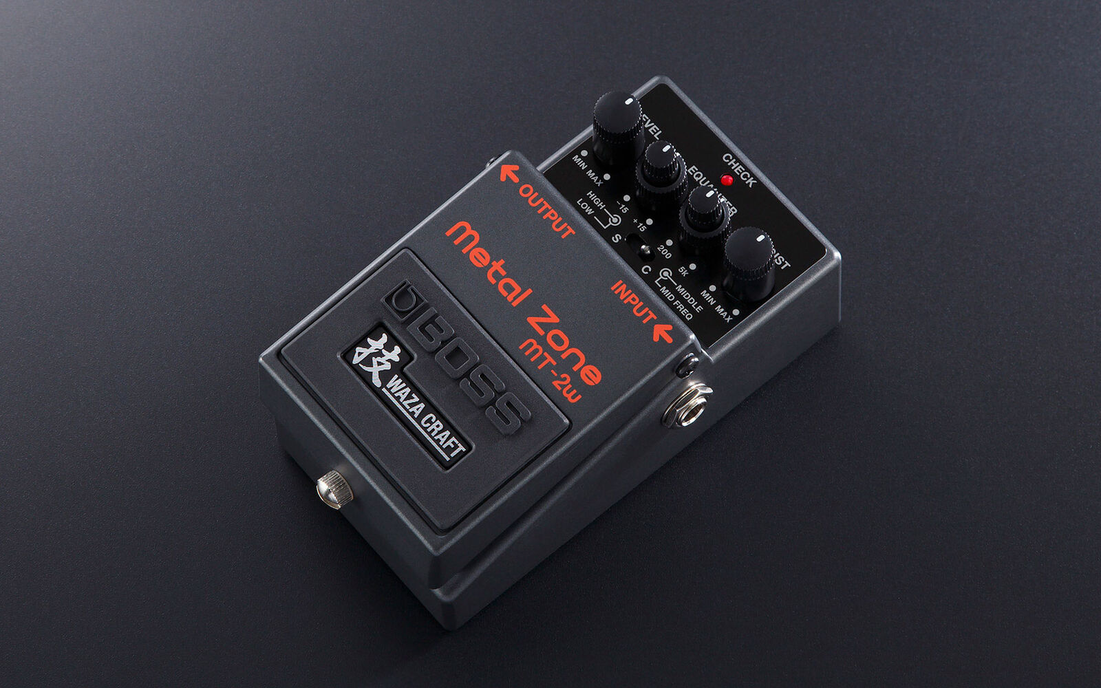 BOSS MT-2W Metal Zone WAZA CRAFT Distortion Pedal - Iconic Compact Effects for Heavy Tones — view 5