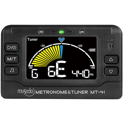 Musedo MT41 Digital Metronome and Chromatic Tuner with Backlit Screen