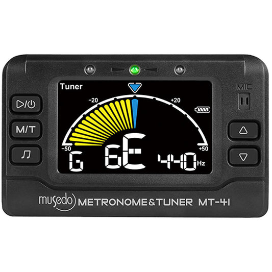 Musedo MT41 Digital Metronome and Chromatic Tuner with Backlit Screen