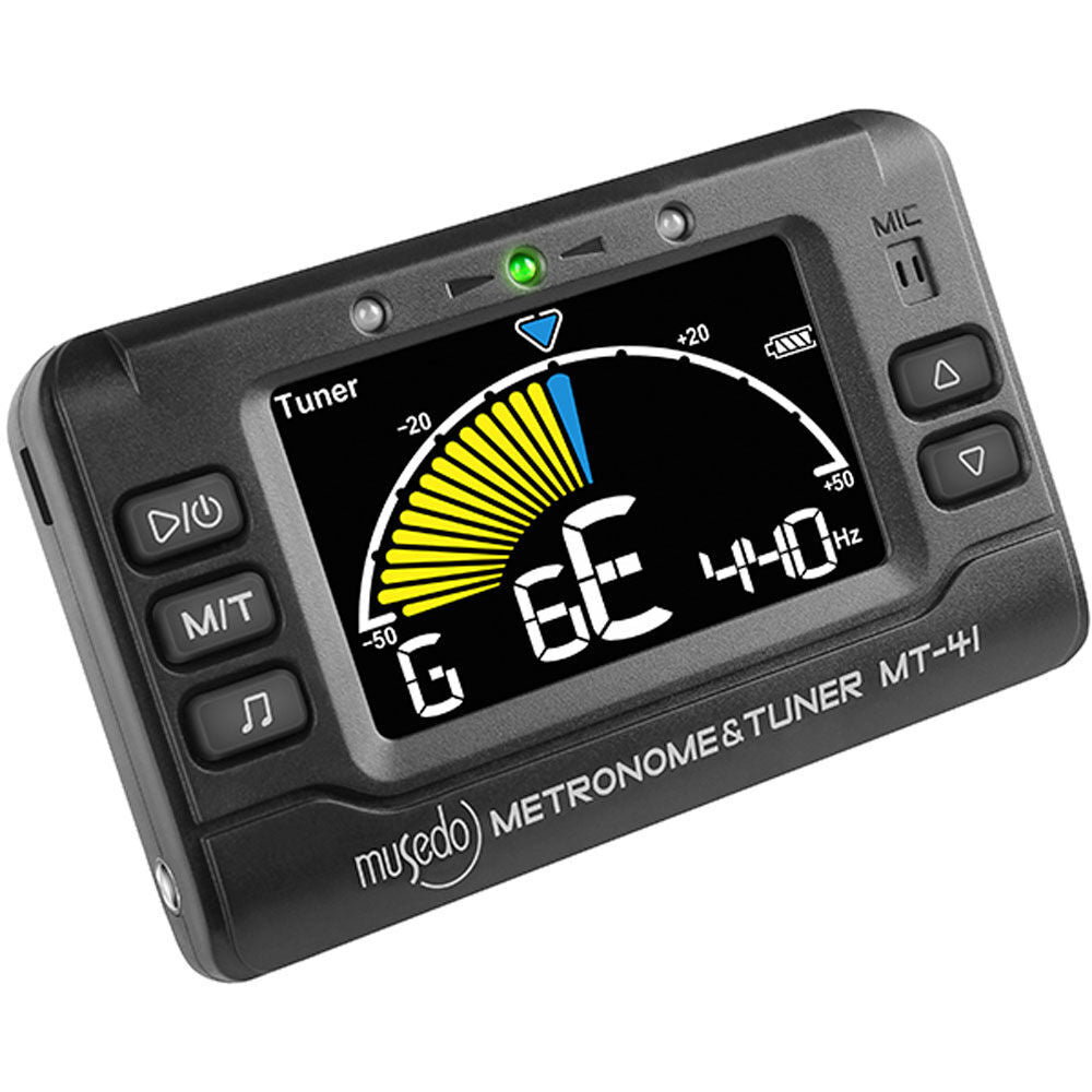 Musedo MT41 Digital Metronome and Chromatic Tuner with Backlit Screen — view 4