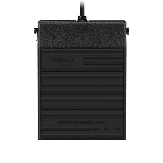Musedo TB-004 Universal Sustain Pedal with Metal Housing and Polarity Switch