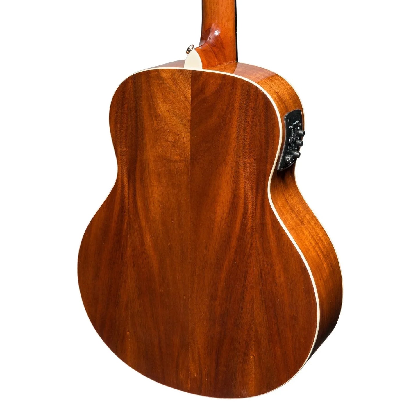 Martinez Southern Star Series Koa Solid Top Acoustic-Electric TS-Mini Guitar Natural Gloss MTT-8-NGL with Hardcase — view 5