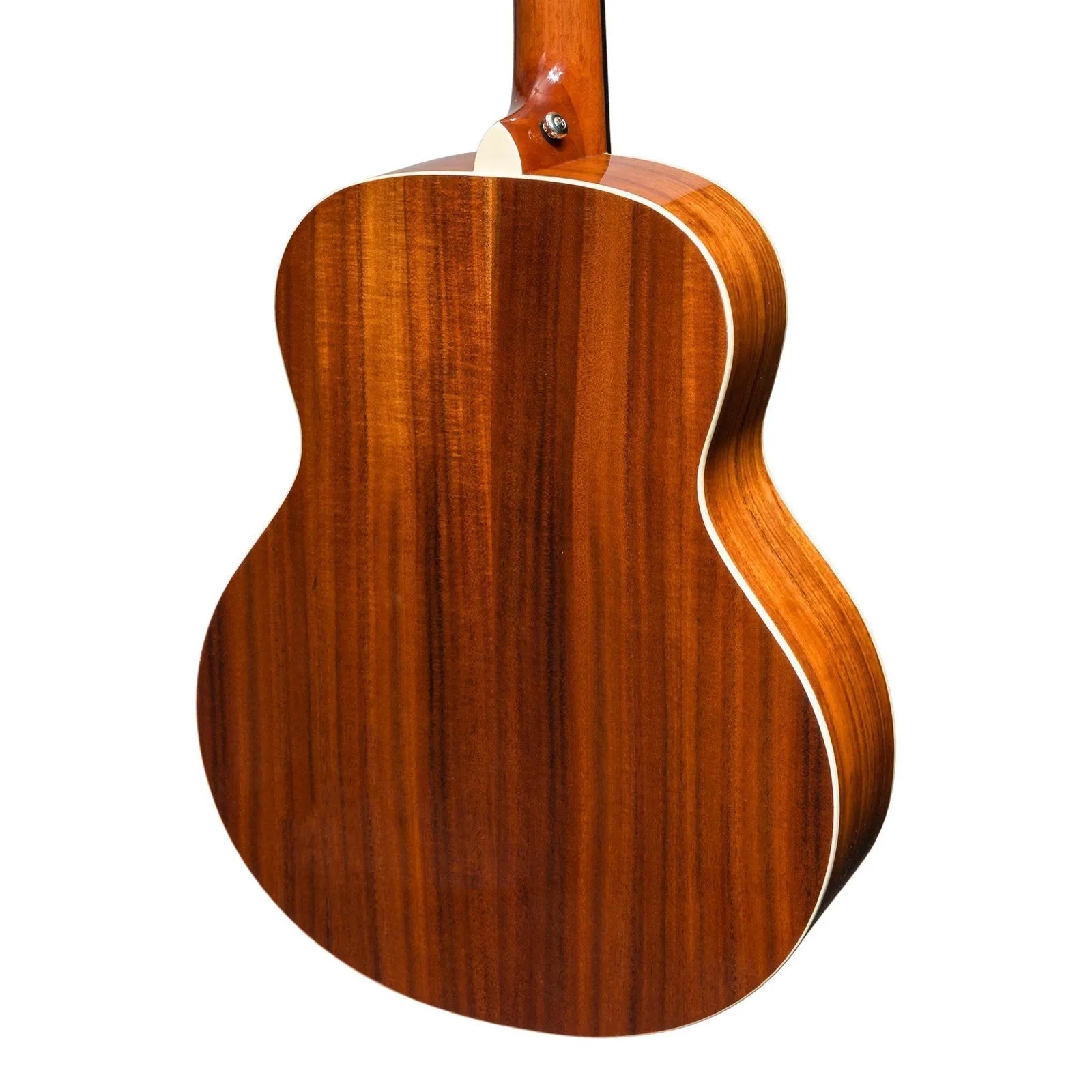 Martinez Southern Star Series Left Handed Koa Solid Top Acoustic-Electric TS-Mini Guitar Natural Gloss with Hardcase — view 5