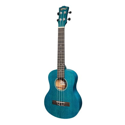 Mojo Colour Series Tenor Ukulele - Blue, Meranti & Nato Construction, Rosewood Fingerboard, 4 Strings, 18 Frets, Right Dexterity, Model MTU-C66-BLU