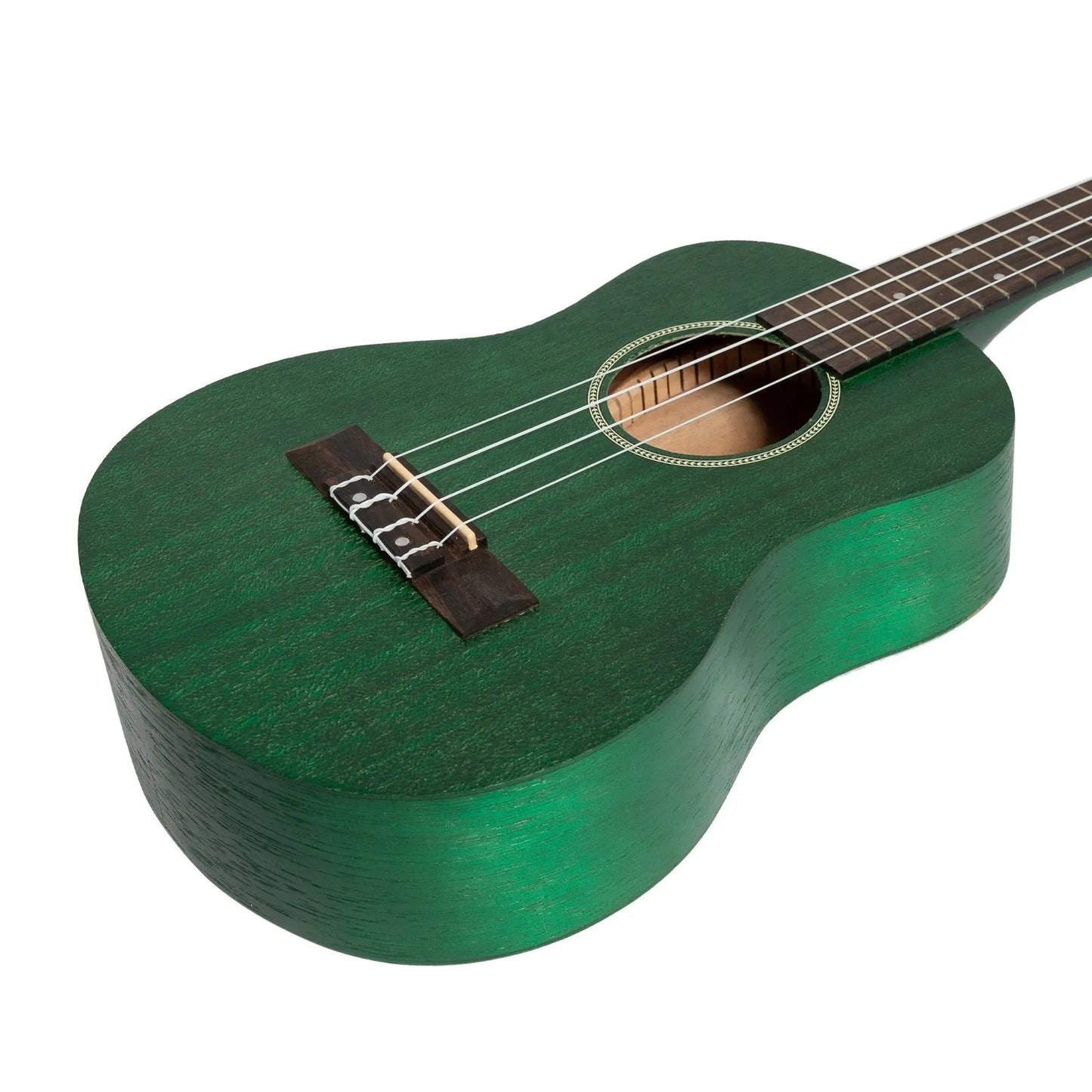 Mojo Colour Series Tenor Ukulele Green - MTU-C66-TGR, Meranti/Nato Construction, Rosewood Fingerboard, 4 Strings, Right Dexterity — view 5