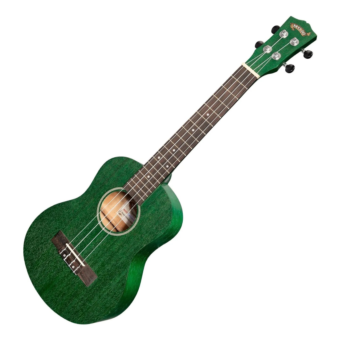 Mojo Colour Series Tenor Ukulele Green - MTU-C66-TGR, Meranti/Nato Construction, Rosewood Fingerboard, 4 Strings, Right Dexterity — view 3