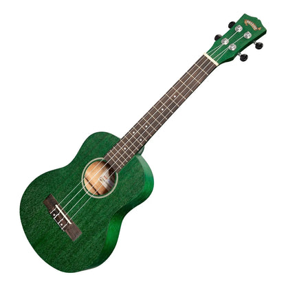 Mojo Colour Series Tenor Ukulele Green - MTU-C66-TGR, Meranti/Nato Construction, Rosewood Fingerboard, 4 Strings, Right Dexterity — view 3