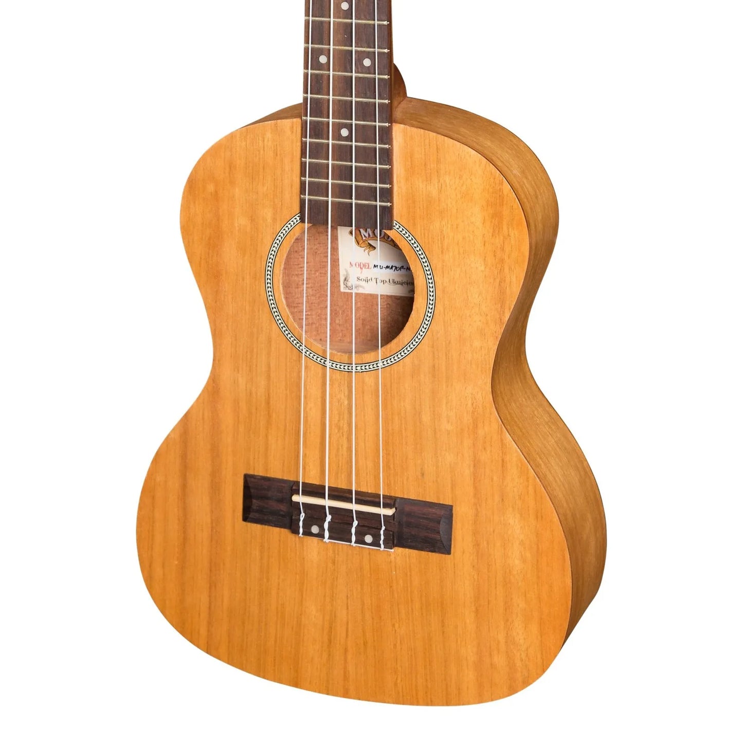 Mojo MA70 Series All Mangowood Electric Tenor Ukulele Natural Satin — view 4