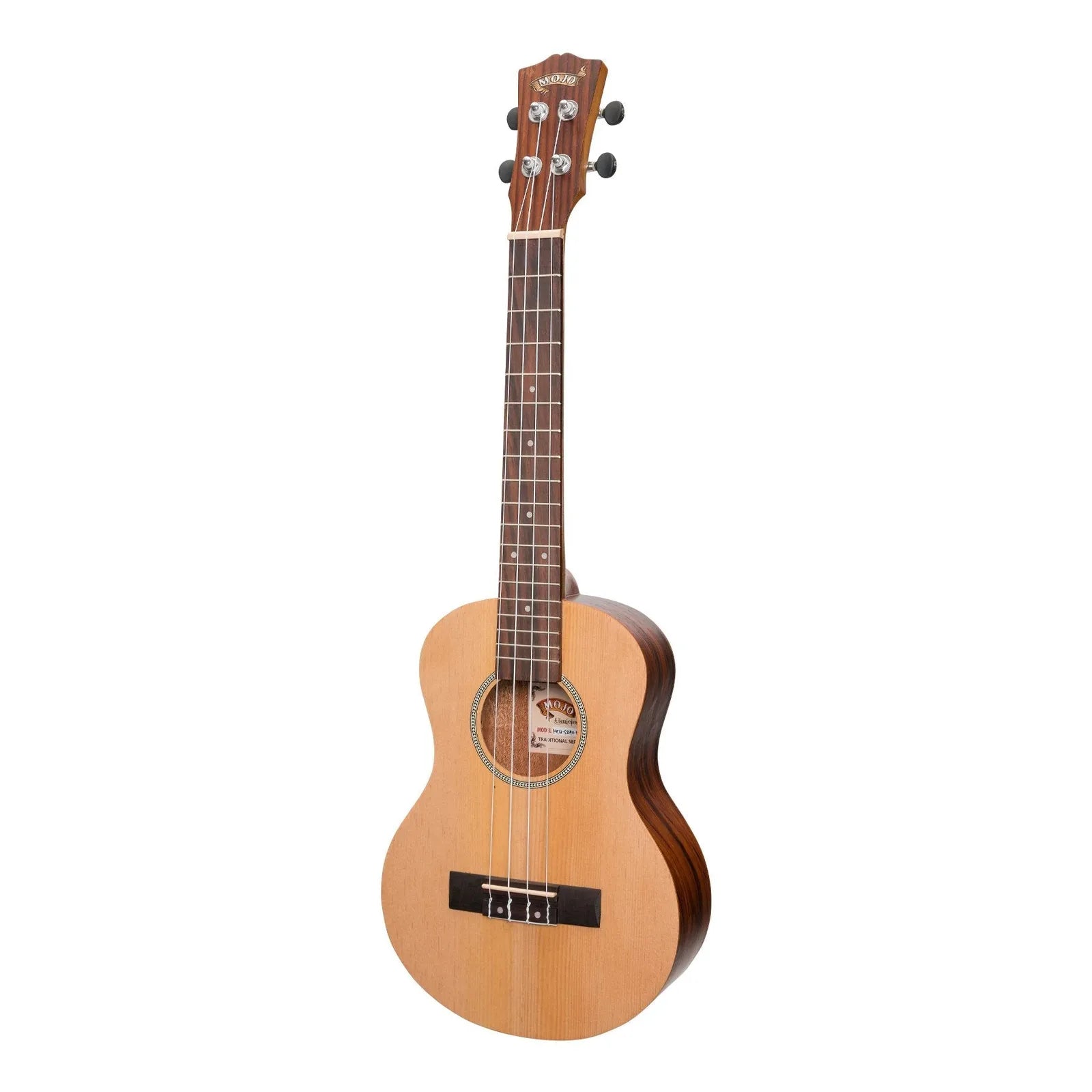 Mojo SZ40 Series Tenor Ukulele Spruce Top Rosewood Back & Sides Natural Satin