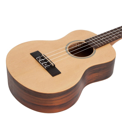 Mojo SZ40 Series Tenor Ukulele Spruce Top Rosewood Back & Sides Natural Satin — view 6