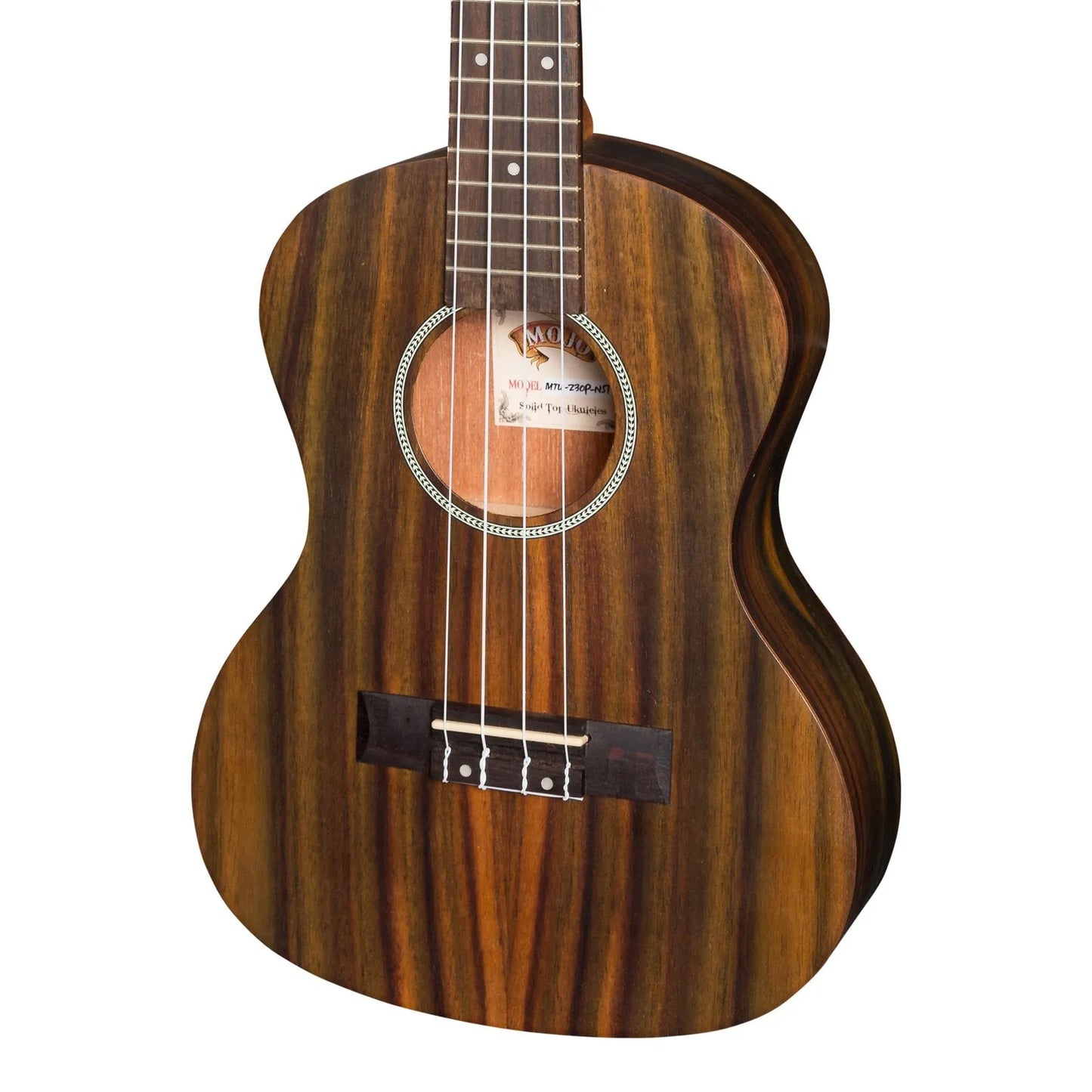 Mojo Z40 Series All Rosewood Electric Tenor Ukulele Natural Satin — view 4