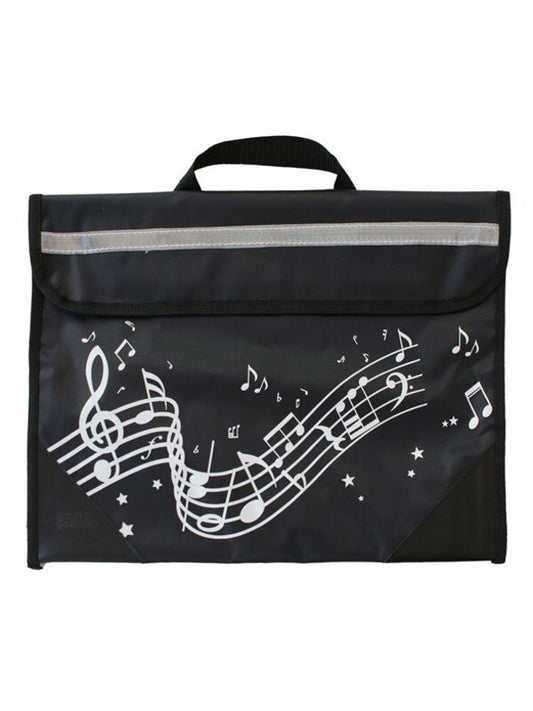 Musicwear Wavy Stave Music Bag Black