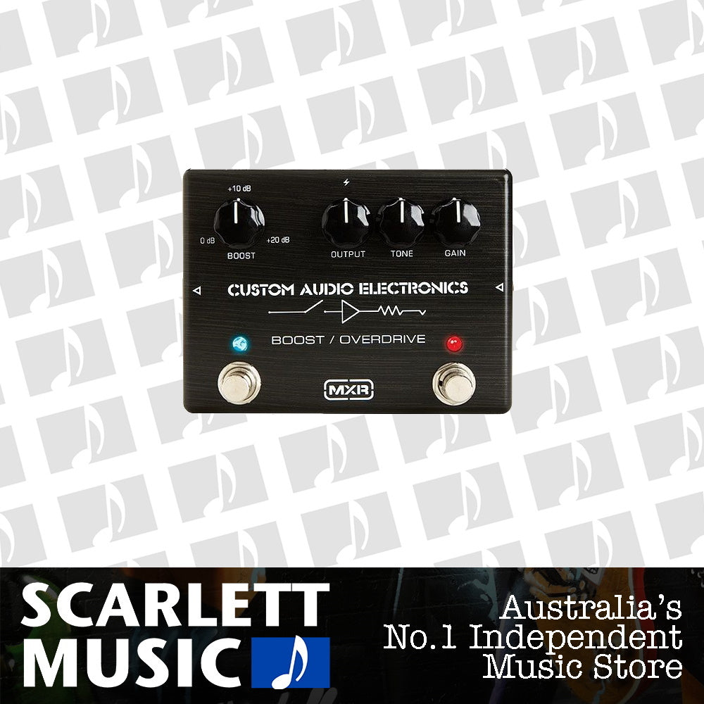MXR CAE Boost/Overdrive Effect Pedal — view 2