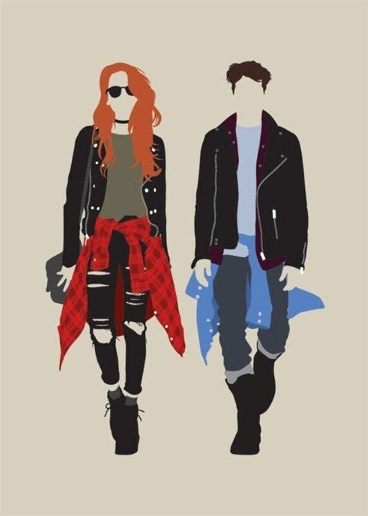 Fashion Vs Music Grunge Card by My World