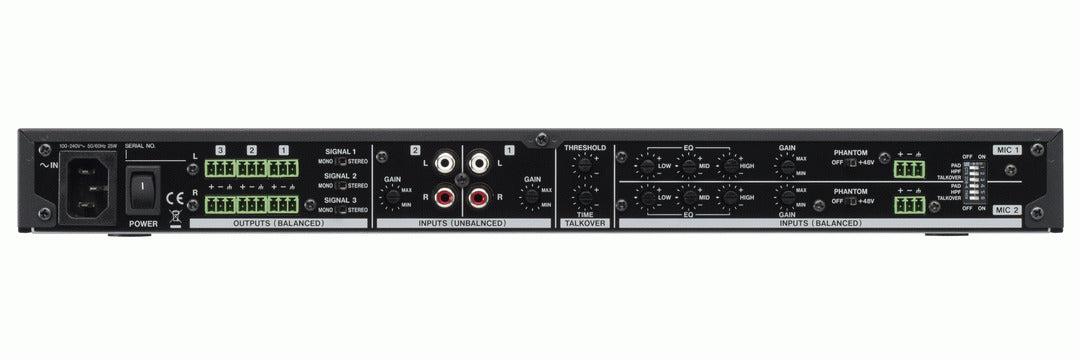 Tascam Mz-123Bt Zone Mixer With Bluetooth — view 2