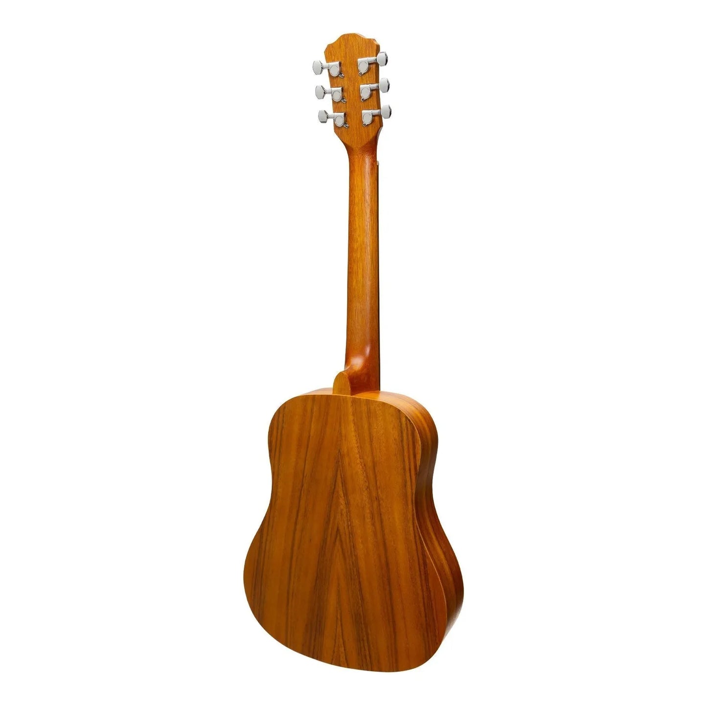 Martinez MZ-BT2L-KOA Left Handed Acoustic Babe Traveller Guitar - Koa, 6 Strings, Natural Finish, Compact Dreadnought Shape — view 2