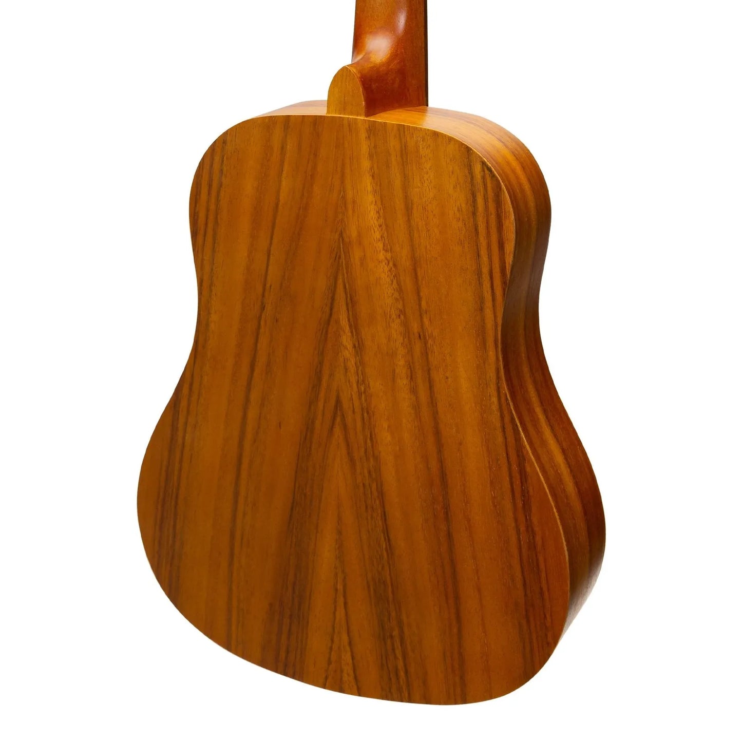 Martinez MZ-BT2L-KOA Left Handed Acoustic Babe Traveller Guitar - Koa, 6 Strings, Natural Finish, Compact Dreadnought Shape — view 5