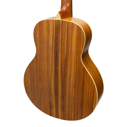 Martinez MZ-SS2-KOA Short Scale Acoustic Guitar Mini Body Natural 6 Strings — view 5