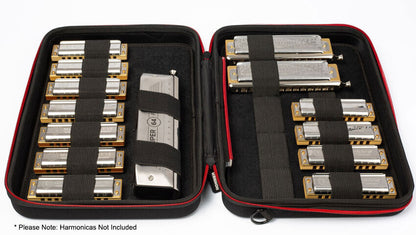 Hohner FlexCase Large Harmonica Case with Detachable Tool Bag and Shoulder Strap — view 3