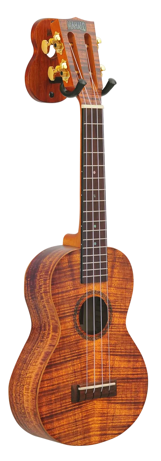 Mahalo Ukulele Hanger - Natural Traditional Design — view 2