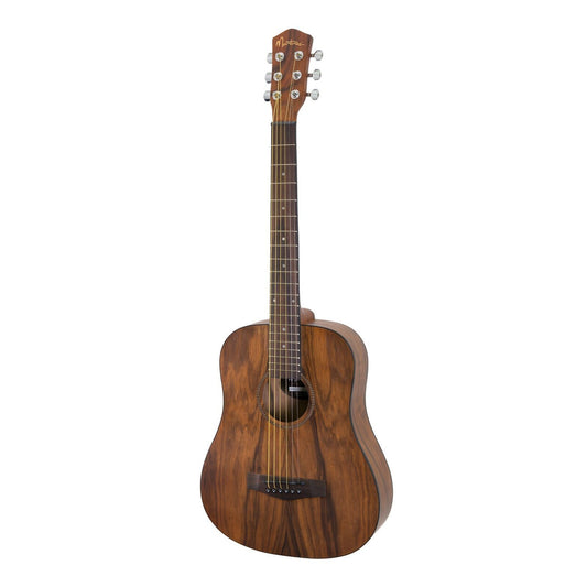 Martinez Daowood Acoustic-Electric Babe Traveller Guitar (Natural Satin)