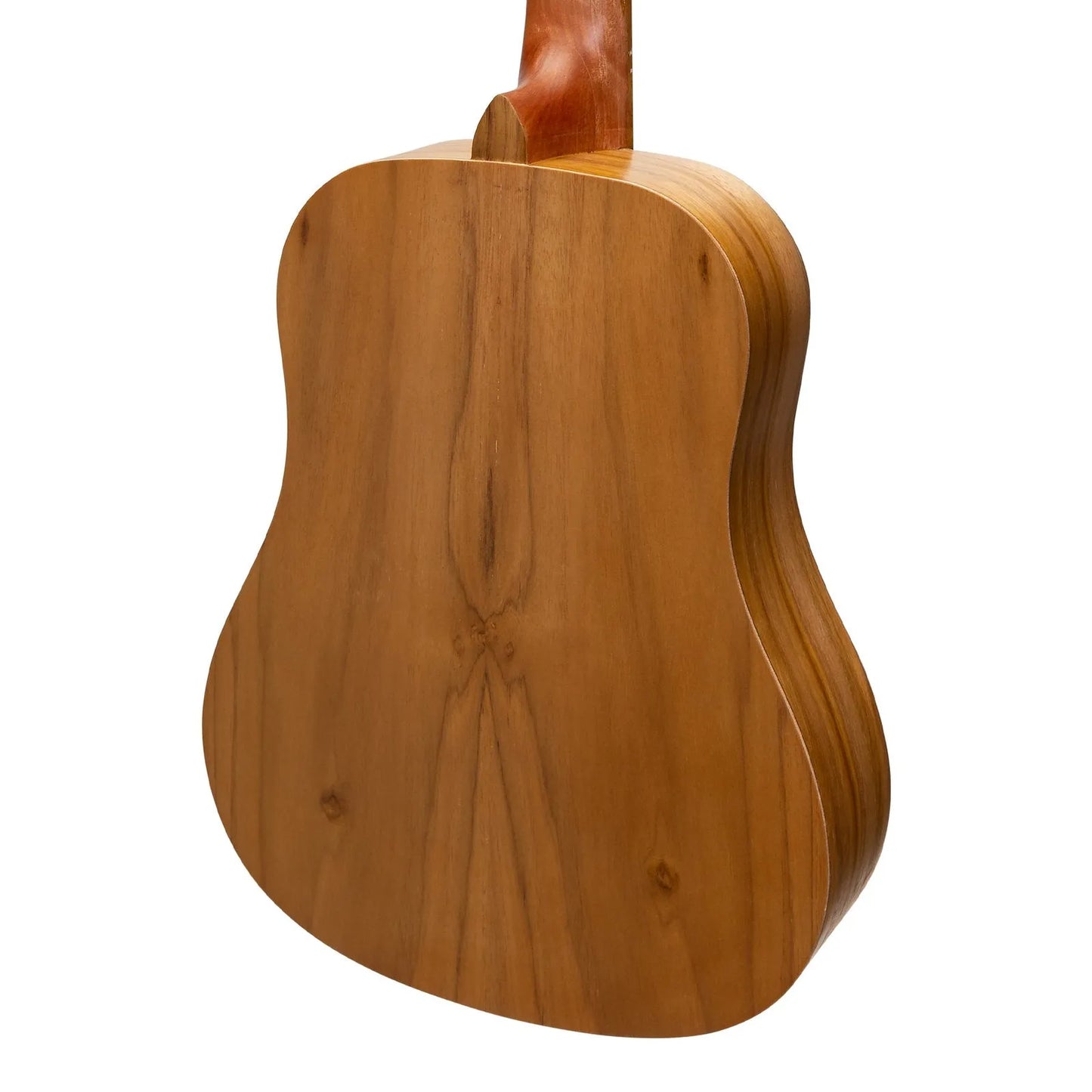 Martinez MZP-BT2-JTK Babe Traveller Acoustic-Electric Guitar Natural Jati-Teakwood 6 String — view 5