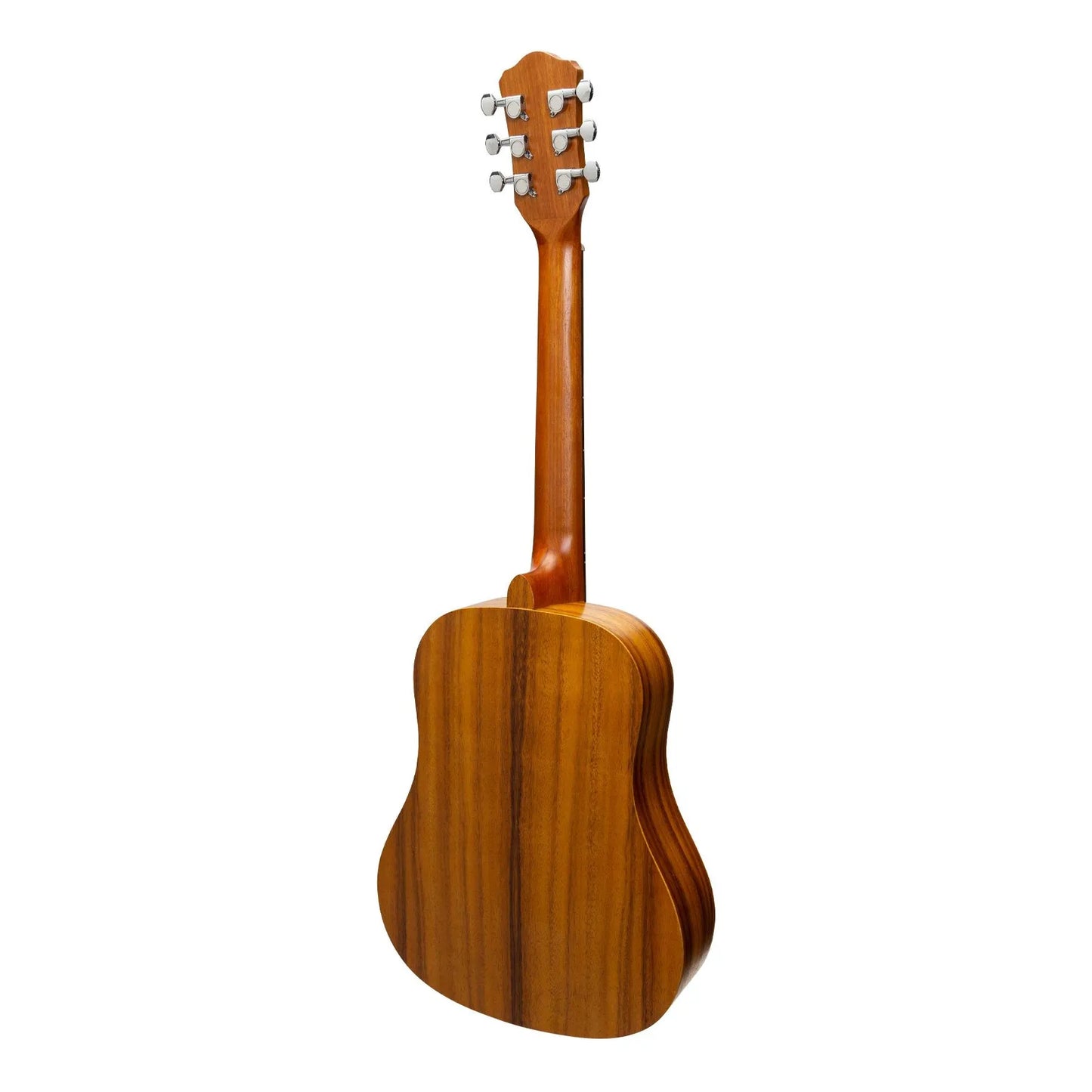 Martinez MZP-BT2-KOA Acoustic-Electric Babe Traveller Guitar Natural Koa 6-String Dreadnought — view 2