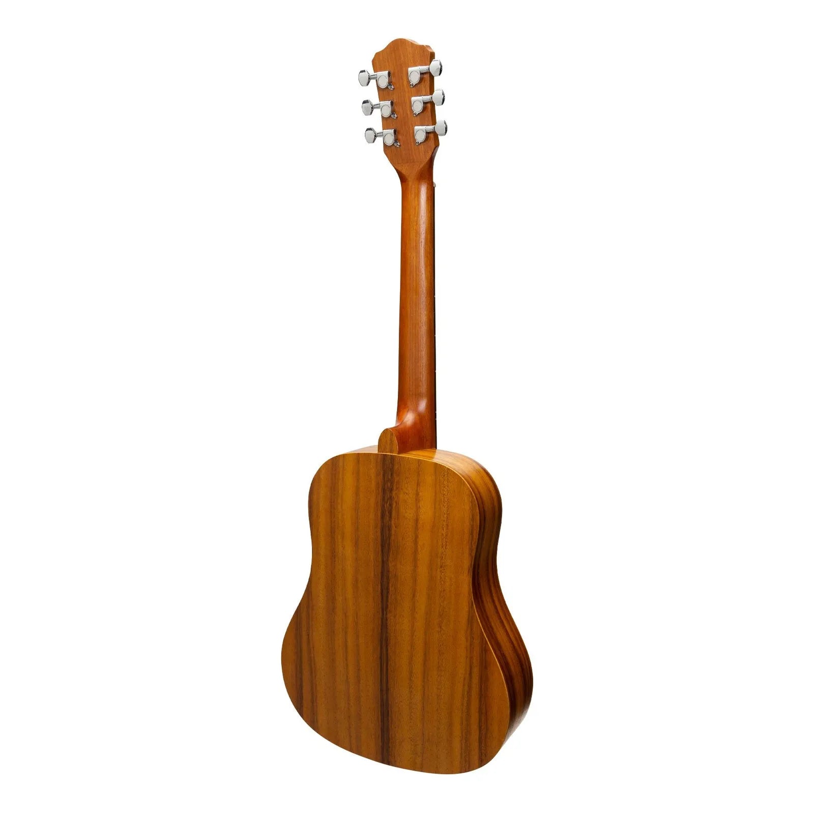 Martinez MZP-BT2-KOA Acoustic-Electric Babe Traveller Guitar Natural Koa 6-String Dreadnought — view 2