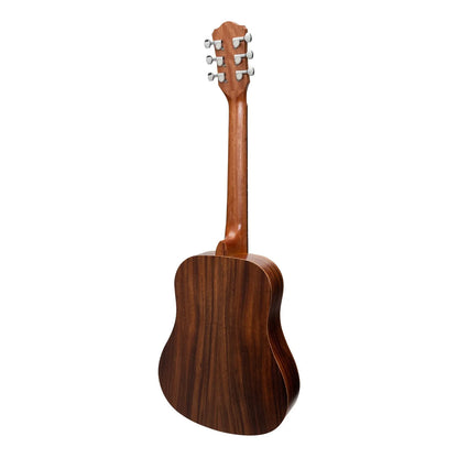 Martinez MZP-BT2-RWD Babe Traveller Acoustic-Electric Guitar Natural Rosewood 6-String — view 2
