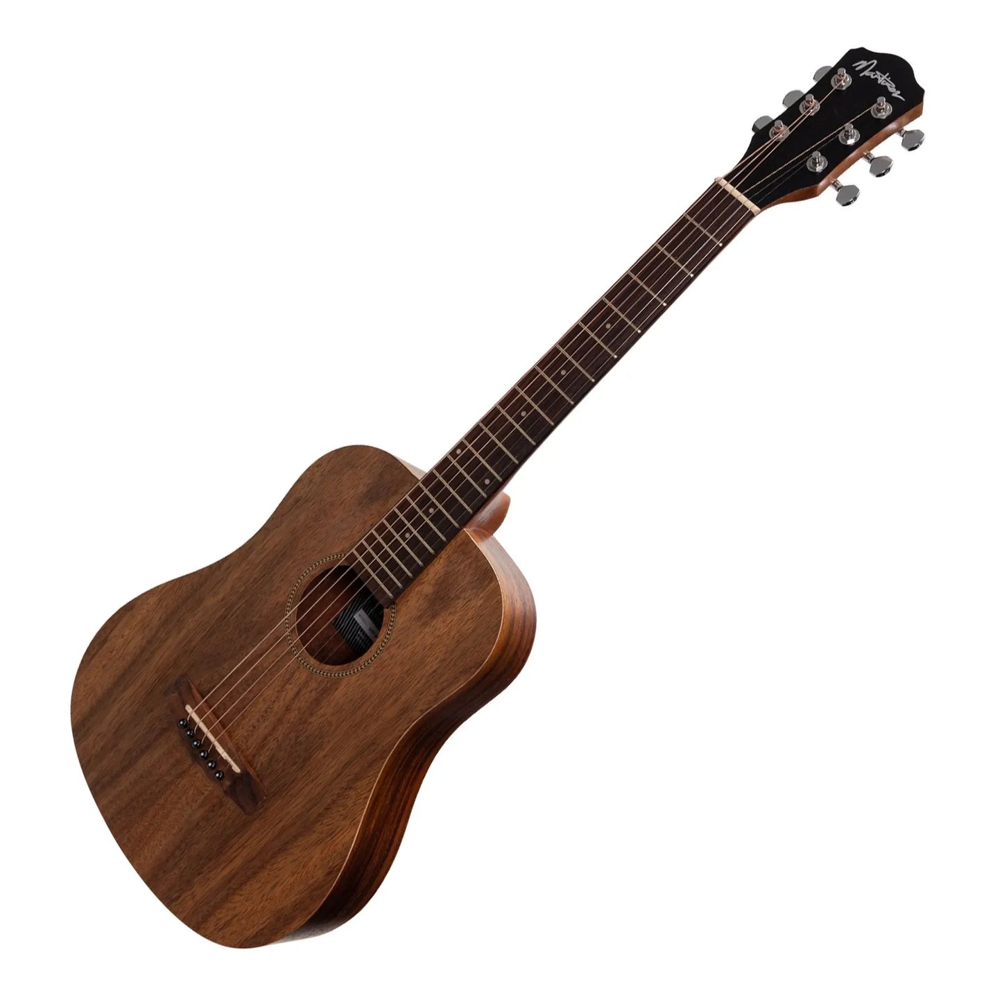 Martinez MZP-BT2-RWD Babe Traveller Acoustic-Electric Guitar Natural Rosewood 6-String — view 3