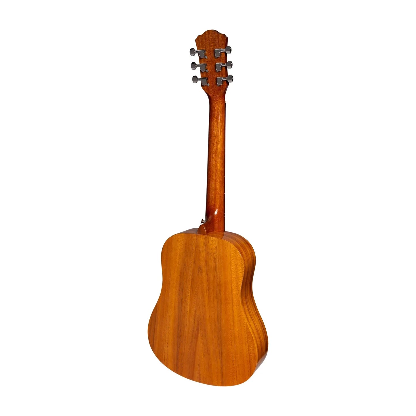 Martinez MZP-BT2G-KOA Acoustic-Electric Babe Traveller Guitar Natural Gloss Koa — view 2