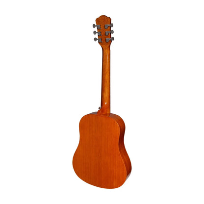 Martinez MZP-BT2G-MAH Babe Traveller Acoustic-Electric Guitar Natural Gloss — view 3