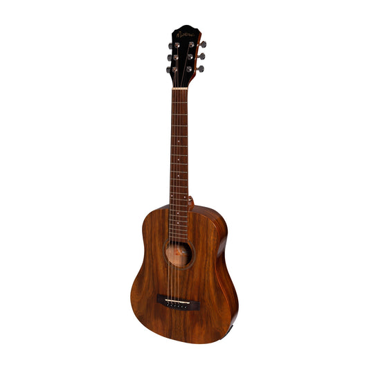 Martinez MZP-BT2G-RWD Acoustic Gloss Babe Traveller Guitar Rosewood Natural 6-String