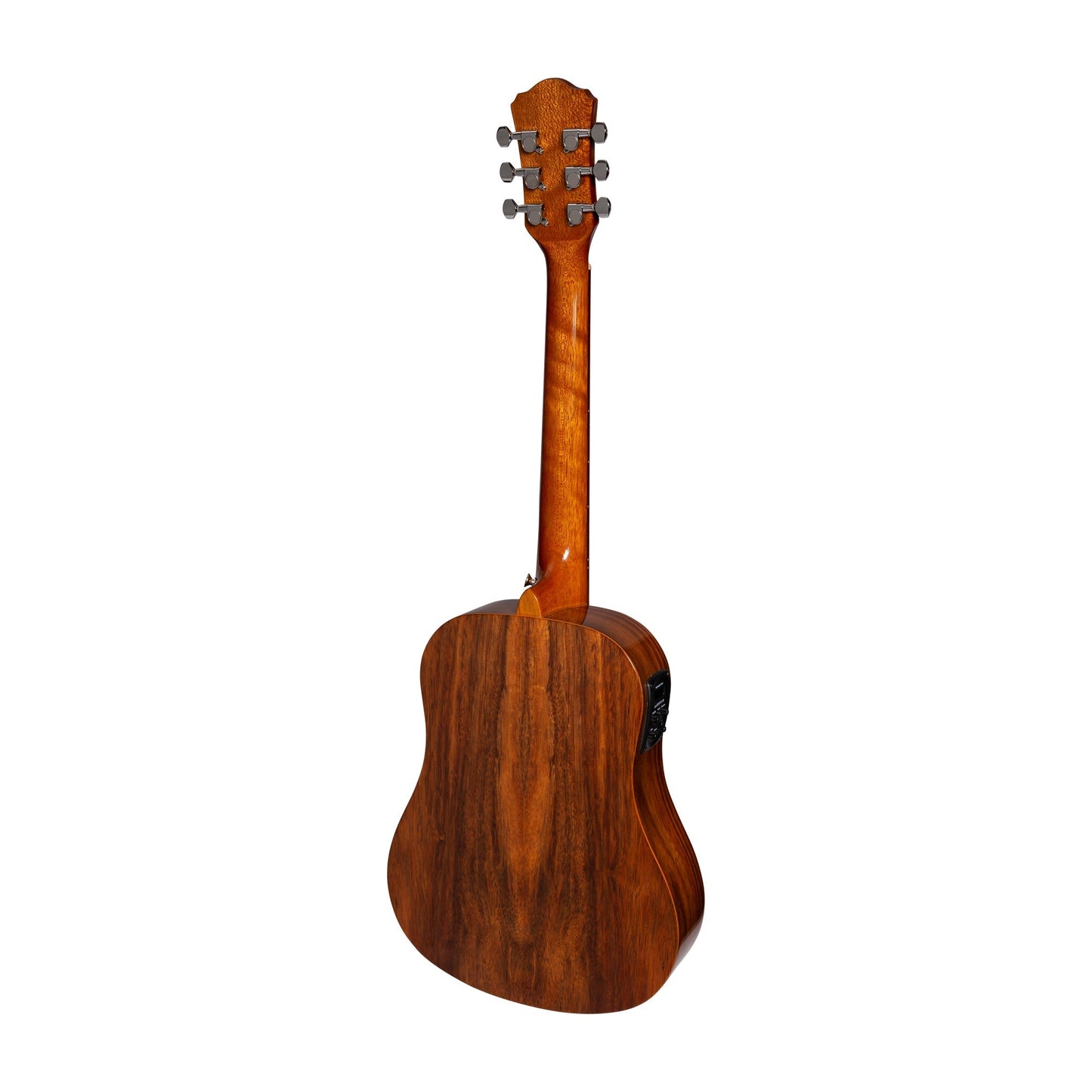 Martinez MZP-BT2G-RWD Acoustic Gloss Babe Traveller Guitar Rosewood Natural 6-String — view 2