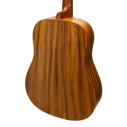 Martinez MZP-MT2-KOA Acoustic-Electric Middy Traveller Guitar Natural Koa 6-String — view 5
