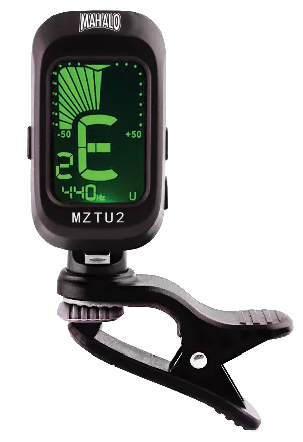 Mahalo MZTU2 Digital Clip-On Ukulele Tuner with LCD Display