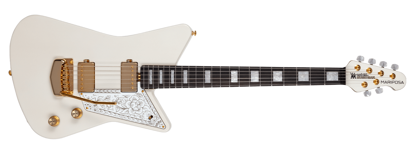 Ernie Ball Music Man Mariposa Signature Electric Guitar Imperial White