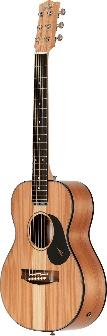 Maton RM-6 Redwood Series Mini Acoustic Electric Guitar - back view