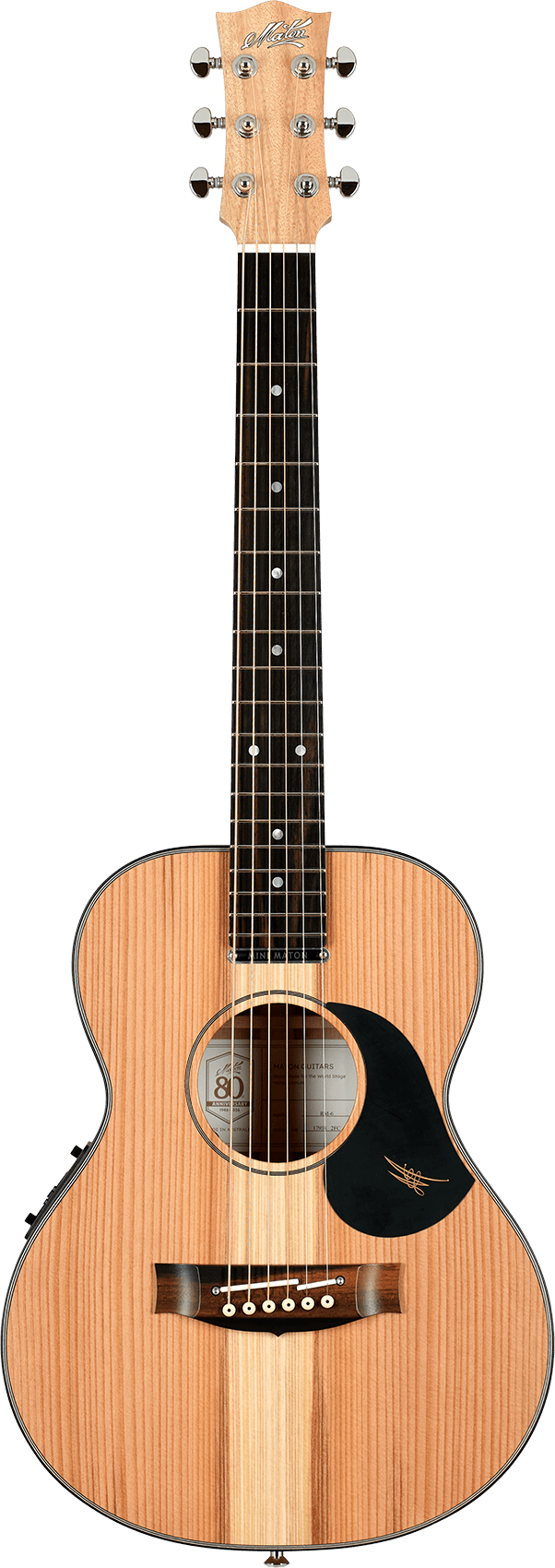 Maton RM-6 Redwood Series Mini Acoustic Electric Guitar - front view
