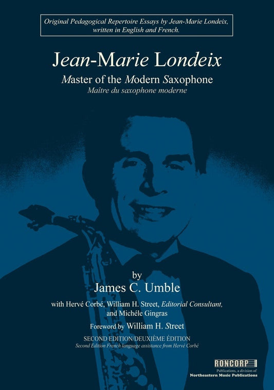 Jean-Marie Londeix - Master Of The Modern Saxophone Softcover Book (Saxophone)