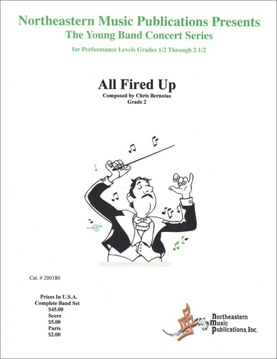 All Fired Up CB Grade 2 Concert Band Sheet Music