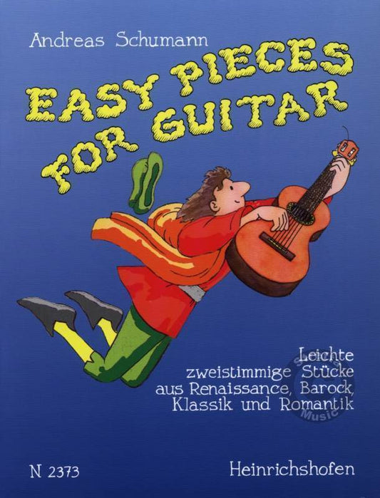 Easy Pieces For Guitar Book