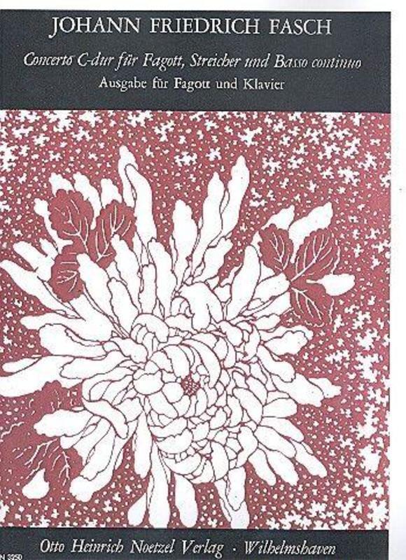 Fasch - Concerto C Bassoon/Piano (Softcover Book)