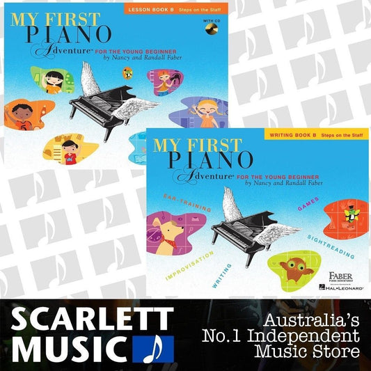 My First Piano Adventure Lesson Book B Writing Book B Bundle *Save Over 10%*