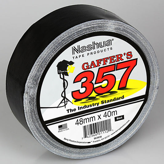 Nashua 357 Gaffer Tape Black 48mm x 40m